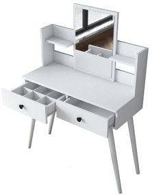 Măsuță de toaletă Bivake 3 (alb). 1094115