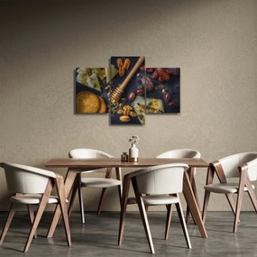 Tablou cu cu fructe uscate (90x60 cm)