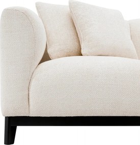 Coltar LUX design LUX cu sezlong dreapta Corso Lounge, Lyssa off-white