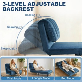 HOMCOM fotoliu extensibil | Aosom Romania