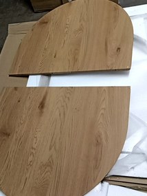 OFERTA Masa extensibila de dining ZENITH decor stejar 120(160)x80 II. calitate