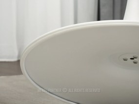 Masă de sufragerie Crispin (alb). Promo -15%. 1111742
