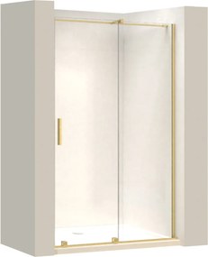 Ușă de duș Rea Montana 110 Gold brush