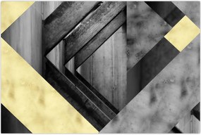 Tablou - Textura forme (90x60 cm)