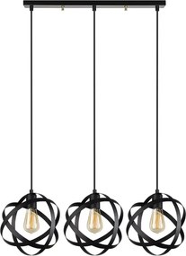 Lustra  negru homs ro11307