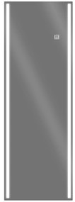 HOMCOM Oglinda de lungime completa cu lumina LED, Oglinda lunga 120 x 140 cm pentru perete cu 2 culori, hol | Aosom Romania