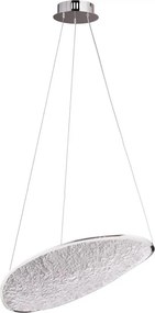 MAXLIGHT P0636D - Lustră LED suspendată pe cablu EMPIRE LED/17W/230V crom lucios