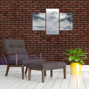 Tablou cu lupi (90x60 cm)