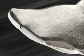 Masuta laterala design unic WILDLIFE WALFLOSSE 65cm argintiu A-44842 VC