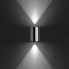 Aplică LED de exterior BUXUS 2xLED/4,5W IP44 Philips 17357/47/P0