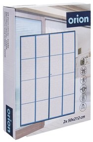 Plasă de protecție împotriva insectelor Orion pentru uși, negru, 100 x 212 cm