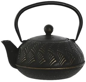 Ceainic Tetera din fonta, negru, 900 ml