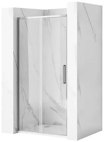 Usa de nisa culisanta Rea Rapid Slide 130 cm sticla 6 mm crom