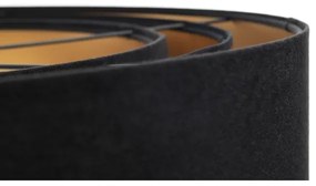 Lustr TRINITI pe cablu 1xE27/60W/230V negru/auriu