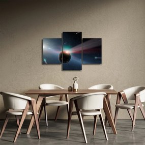 Tablou cu planetă mică (90x60 cm)