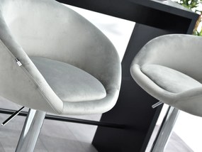 Scaun Hanzel (gri + crom). 1110542