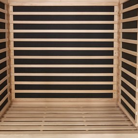 Infračervená sauna Skara čierna s technológiou Dual