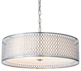 Lustră pe lanț Endon 81969 CORDERO 3xE27/10W/230V crom mat