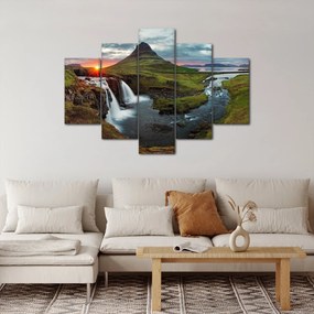 Tablou - Kirkjufell la apus (150x105 cm)