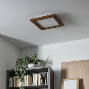 Panou LED RGBW dimabil aplicat Eglo SALOBRENA-C LED/16W/230V maro + telecomandă