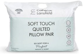 Pernă 2 buc. 74x48 cm Quilted Comfort Embossed – Catherine Lansfield