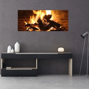 Tablou - Foc (120x50 cm)