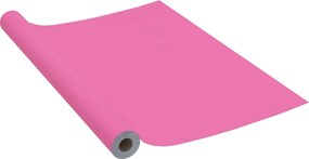 vidaXL Folie de mobilier autoadezivă ,roz extra lucios 500x90 cm PVC