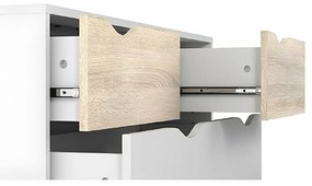 Comodă OSLO 75456, albă