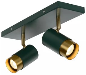 Spot Lucide 35913/02/33 FLORIS 2xGU10/40W/230V verde