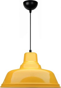 Lustra AYD-3711, galben, metal, 31x100 cm