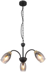 Lustra 3L design modern Gerly negru