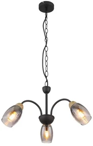 Lustra 3L design modern Gerly negru