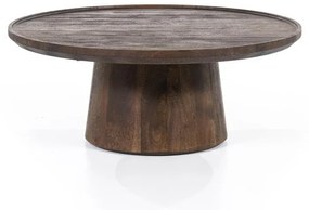 Masuta de cafea din lemn de mango Ron 80x32 cm maro