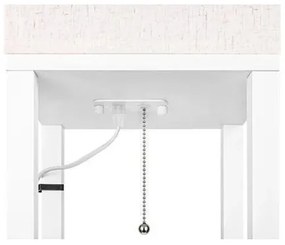 Lampadar cu rafturi 1xE27/60W/230V alb