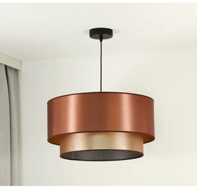 Lustră pe cablu COPPER Duolla SHINY 1xE27/15W/230V d. 45 cm cupru