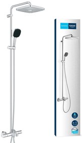 Grohe Vitalio Comfort set cada si dus perete cu termostat da StarLight Chrome 26984001