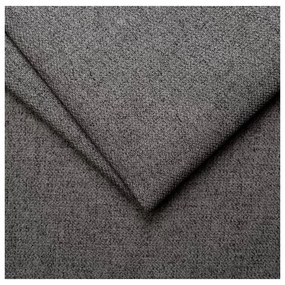 Pat matrimonial gri antracit tapițat fără somieră 160x200 cm Mattis – Meise Möbel