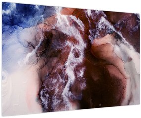 Tablou - Marmură violet N⁰3 (90x60 cm)