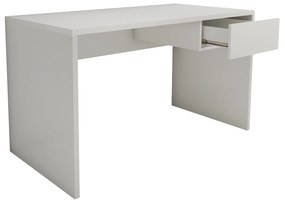 Birou haaus Napa, Alb, PAL 25mm, 130 x 65 x 75 cm