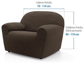 Huse super elastice HARMONIA tutunului fotoliu (l. 70 - 110 cm)