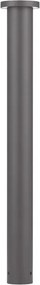 Stalp de exterior LED 3000K, IP65 Bast H-65cm gri inchis