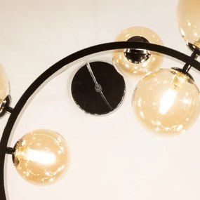 Lustră LED pe cablu Brilagi MILLA 15xG9/3W/230V crom lucios/auriu