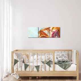 Tablou - Dansatori (cu ceas) (90x30 cm)