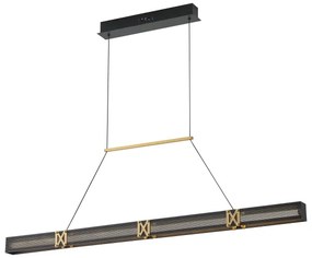 Lustră LED pe cablu LED/21W/230V 3000K 45x120 cm