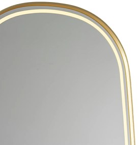 Oglinzi de baie moderne auriu incl. LED și dimmer tactil - Geraldien