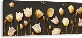 Tablou - Lalele - abstract (120x50 cm)