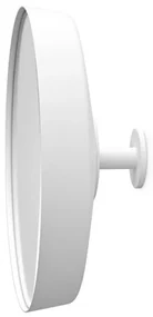 Oglindă de perete Brabantia MindSet Mineral 1005691, 5x mărire, Suport magnetic, Rezistent la coroziune, Acoperire minerală, Alb