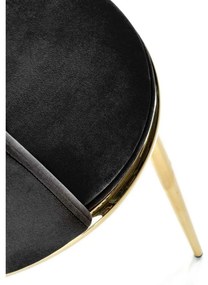 Scaun de bucaterie Louis, negru