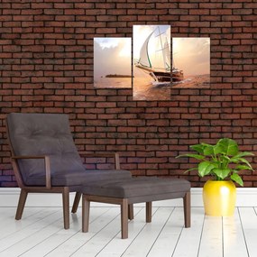 Tablou cu iaht (90x60 cm)