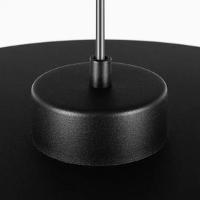 Candelabru suspendat pe cablu PIATTO 1xGX53/15W/230V, diametru 55 cm, negru